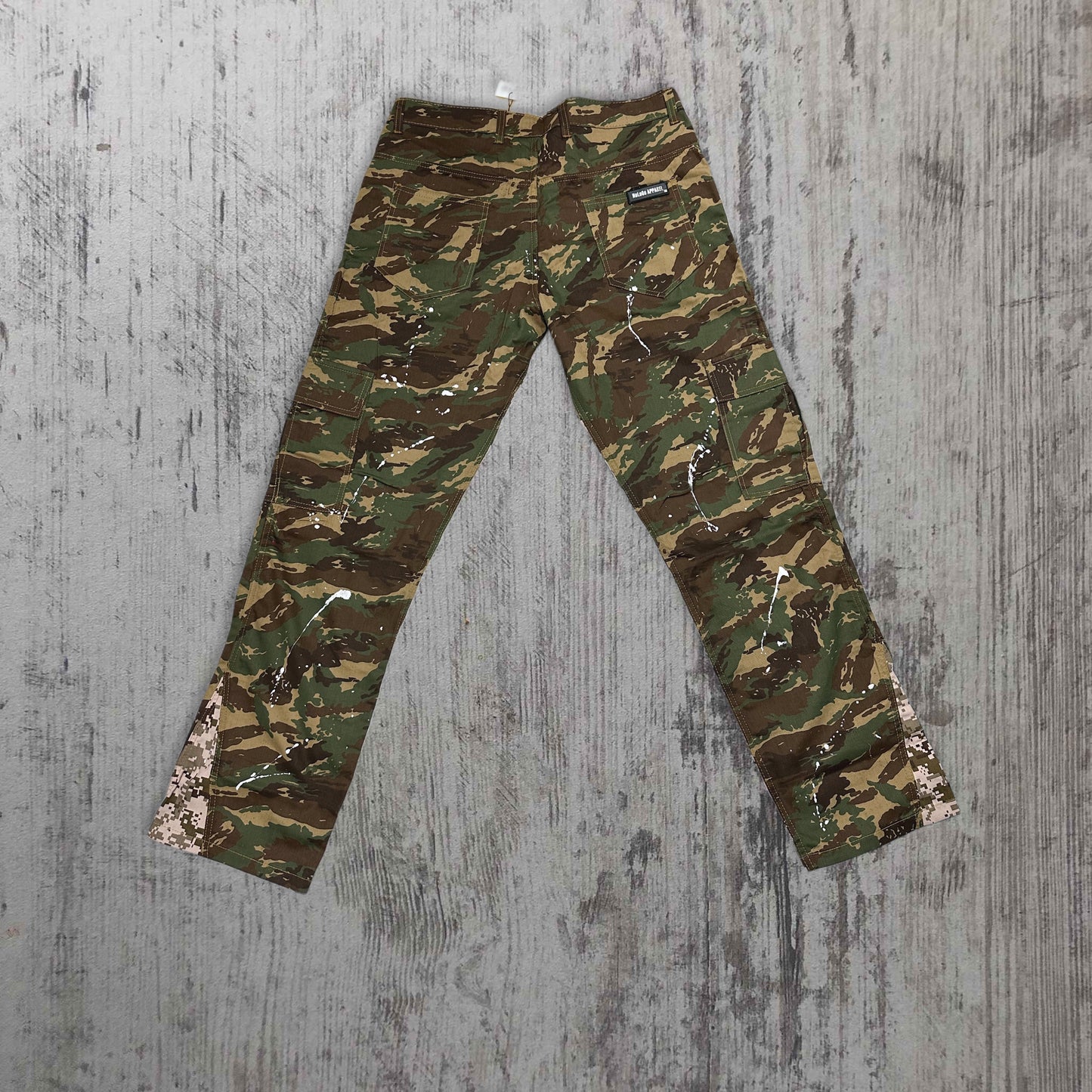 NoLoGo two toned camouflage cargos