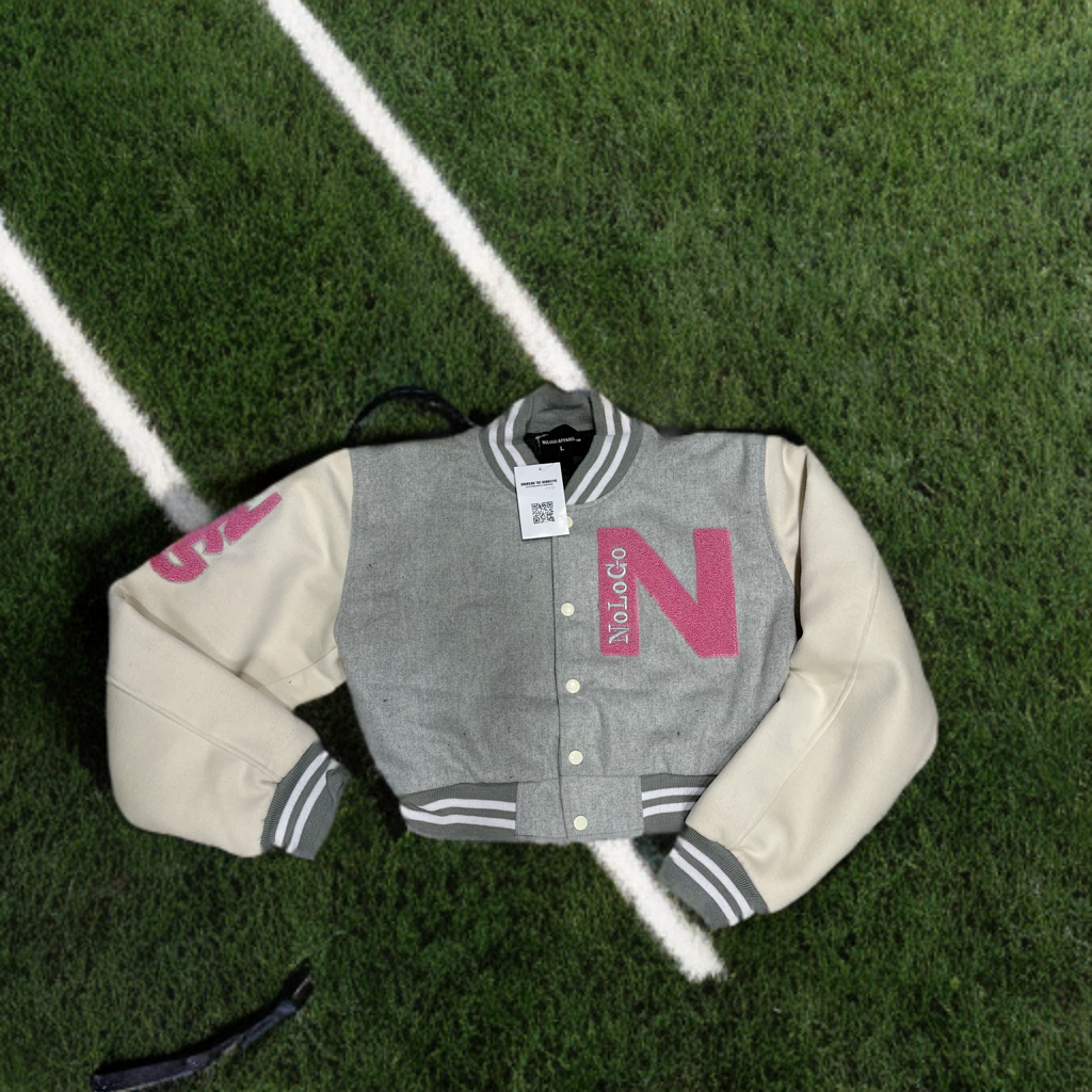 NLG by NoLoGo varsity jacket