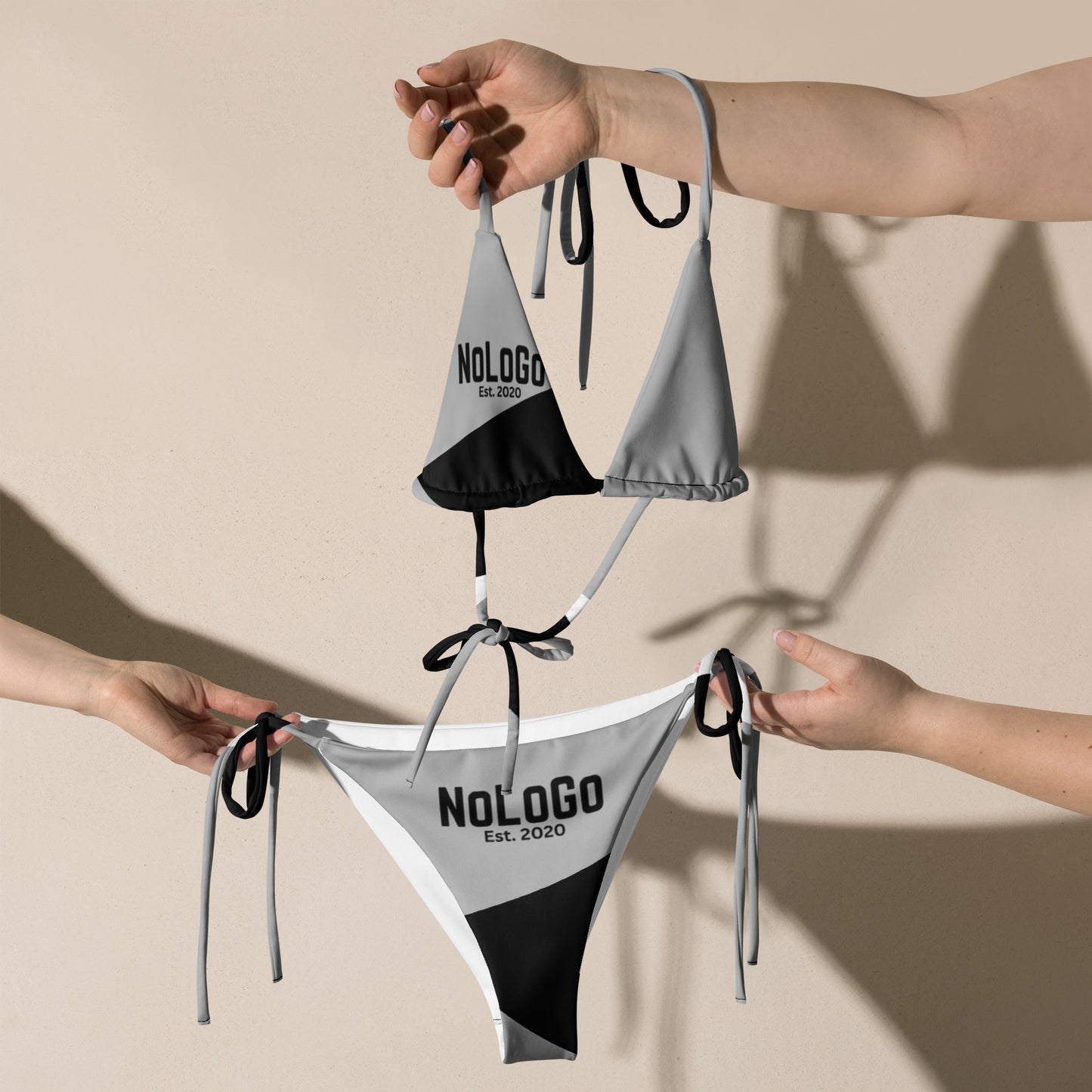 NoLoGo Est. 2020 string bikini