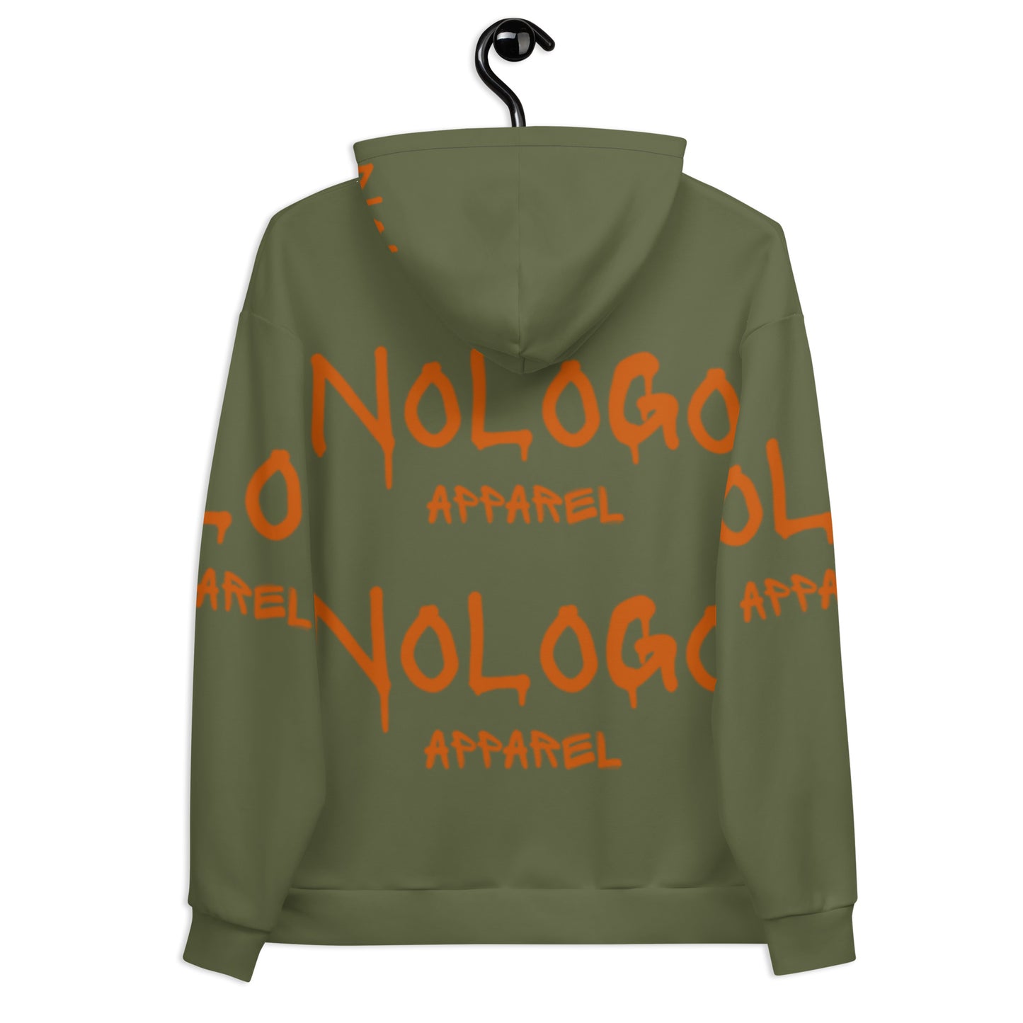 NoLoGo Graffiti print unisex hoodie