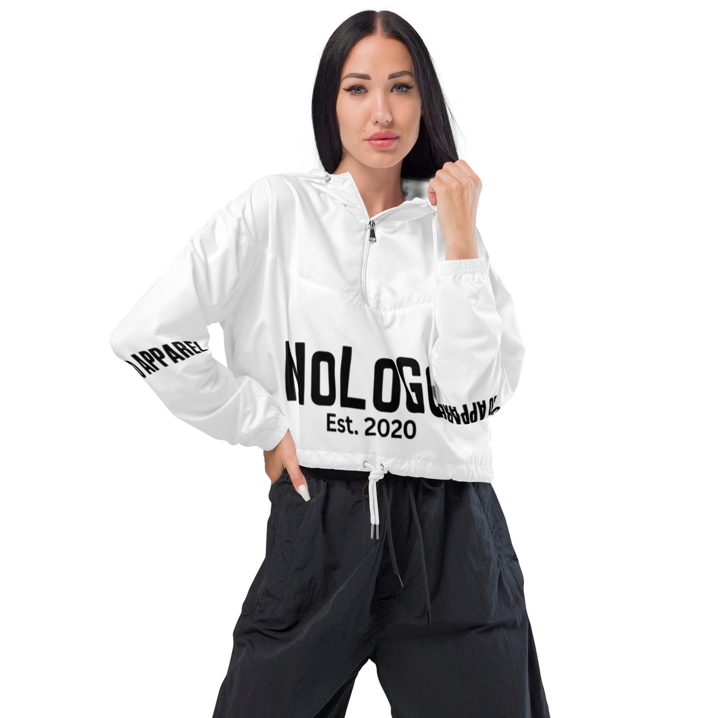 NoLoGo Est.2020 Women’s cropped windbreaker