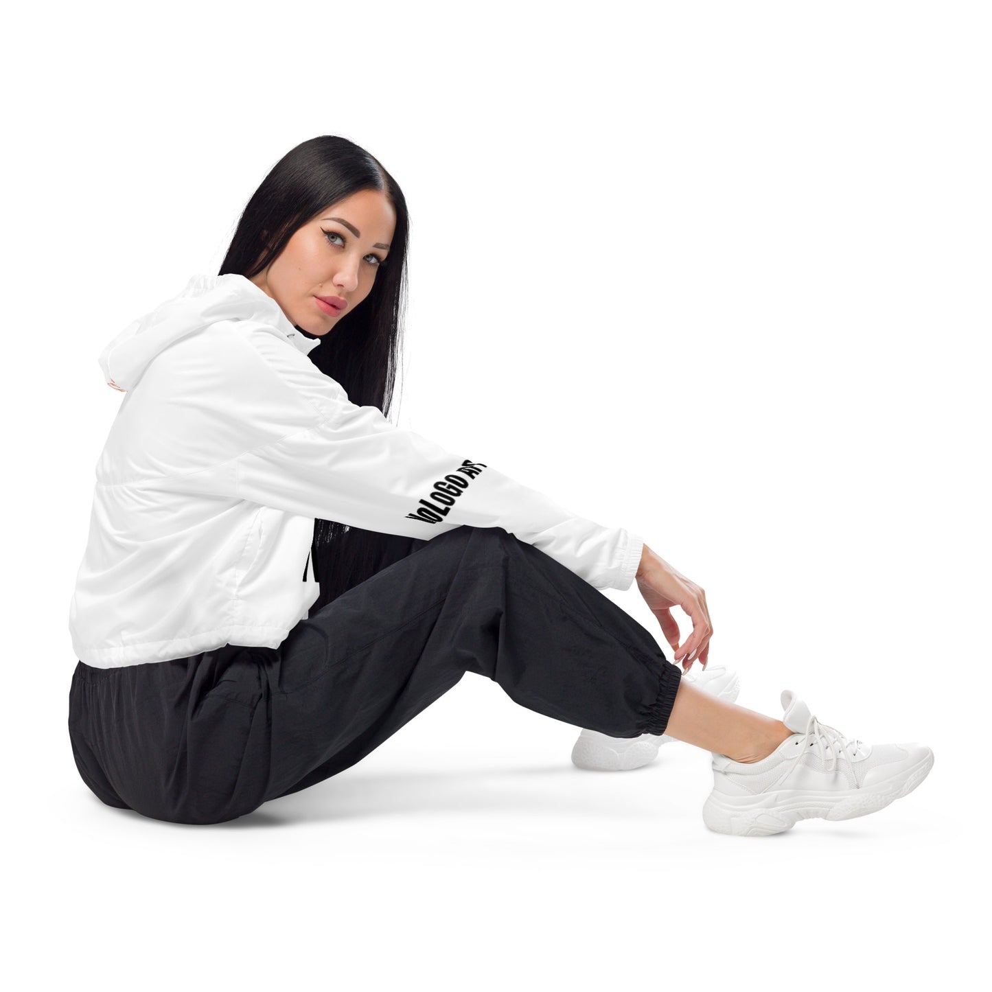 NoLoGo Est.2020 Women’s cropped windbreaker