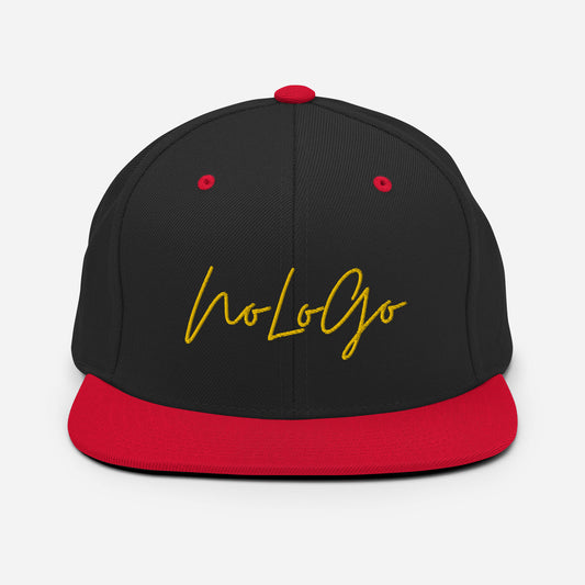 NoLoGo Signature Red & Black Snapback Hat