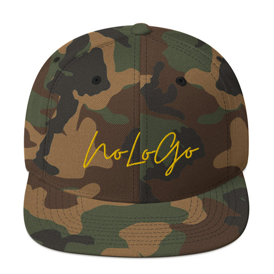 NoLoGo Signature Camo Snapback Hat