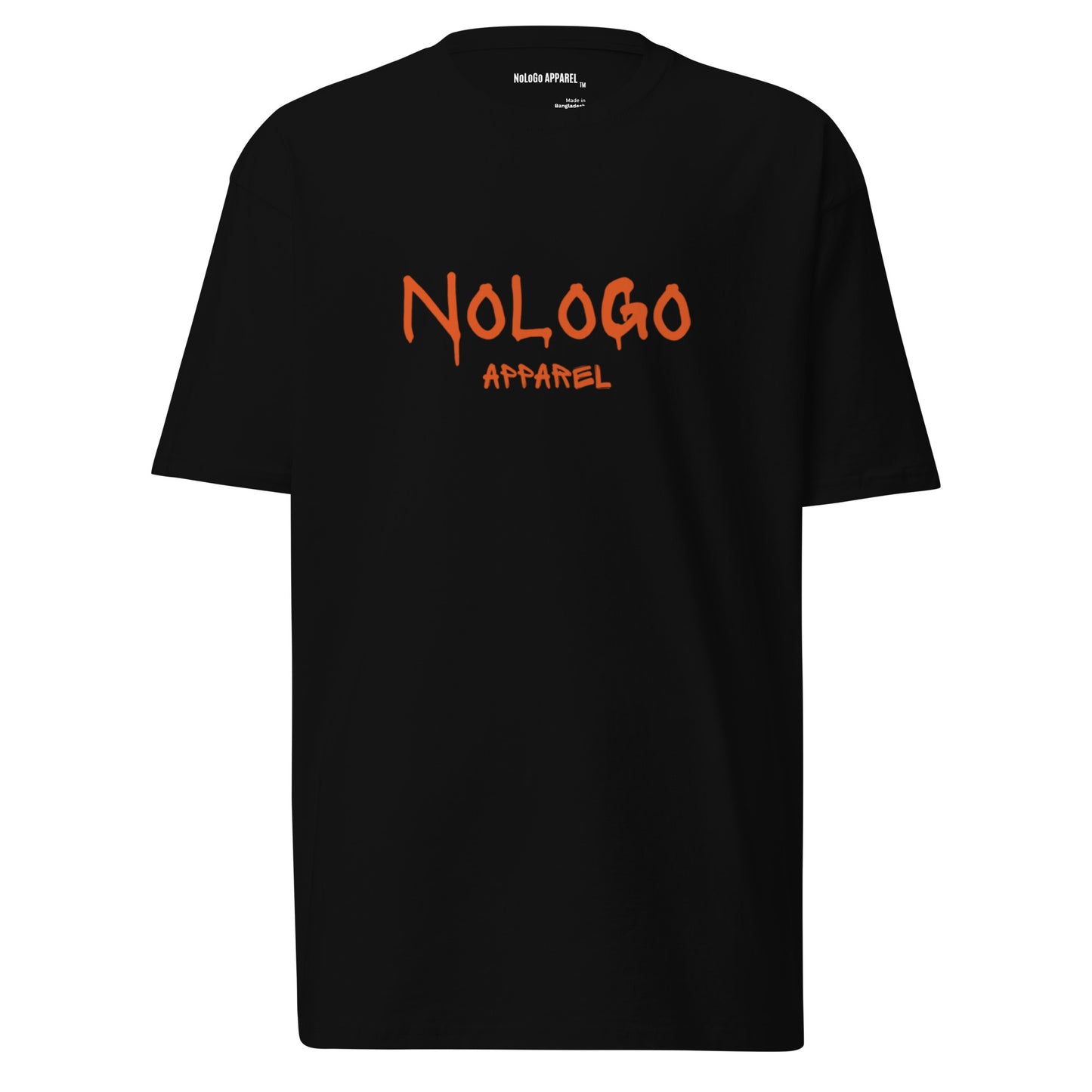 NoLoGo Graffiti inspired men’s premium heavyweight tee