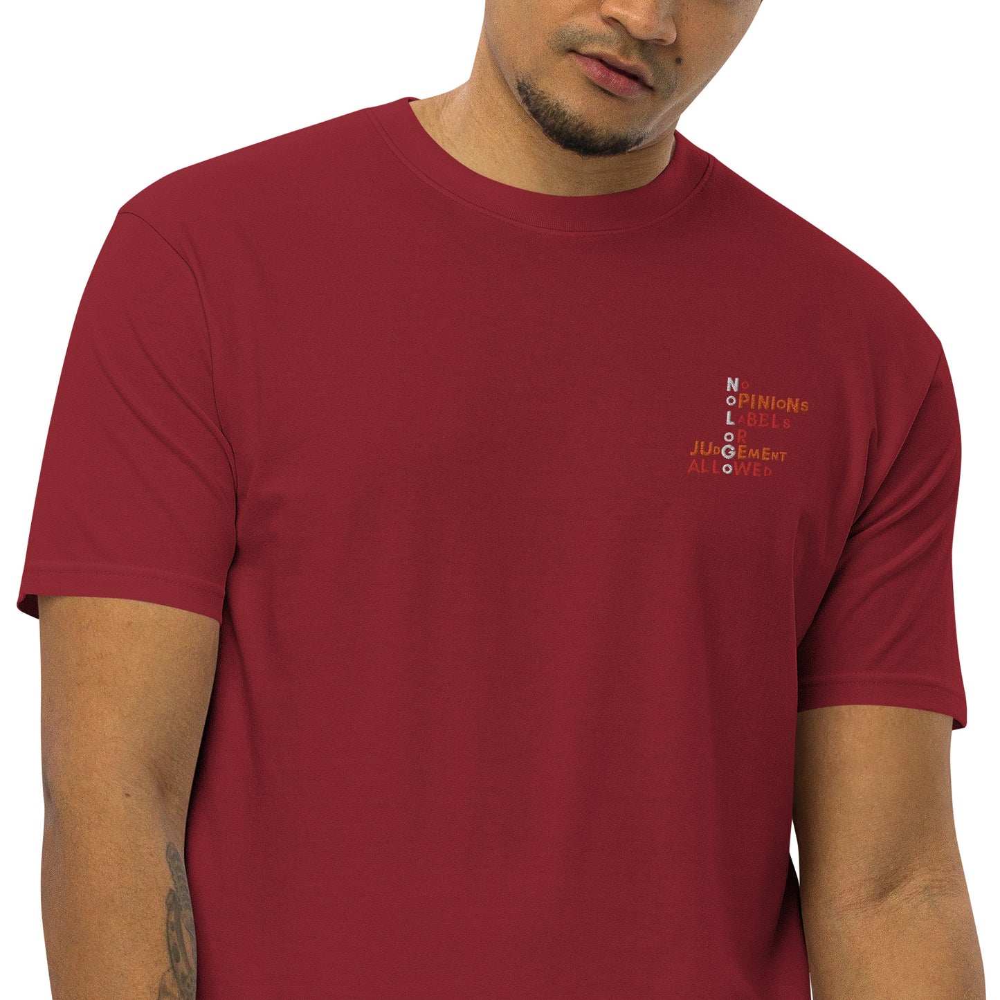 Mission Statement men’s premium heavyweight tee