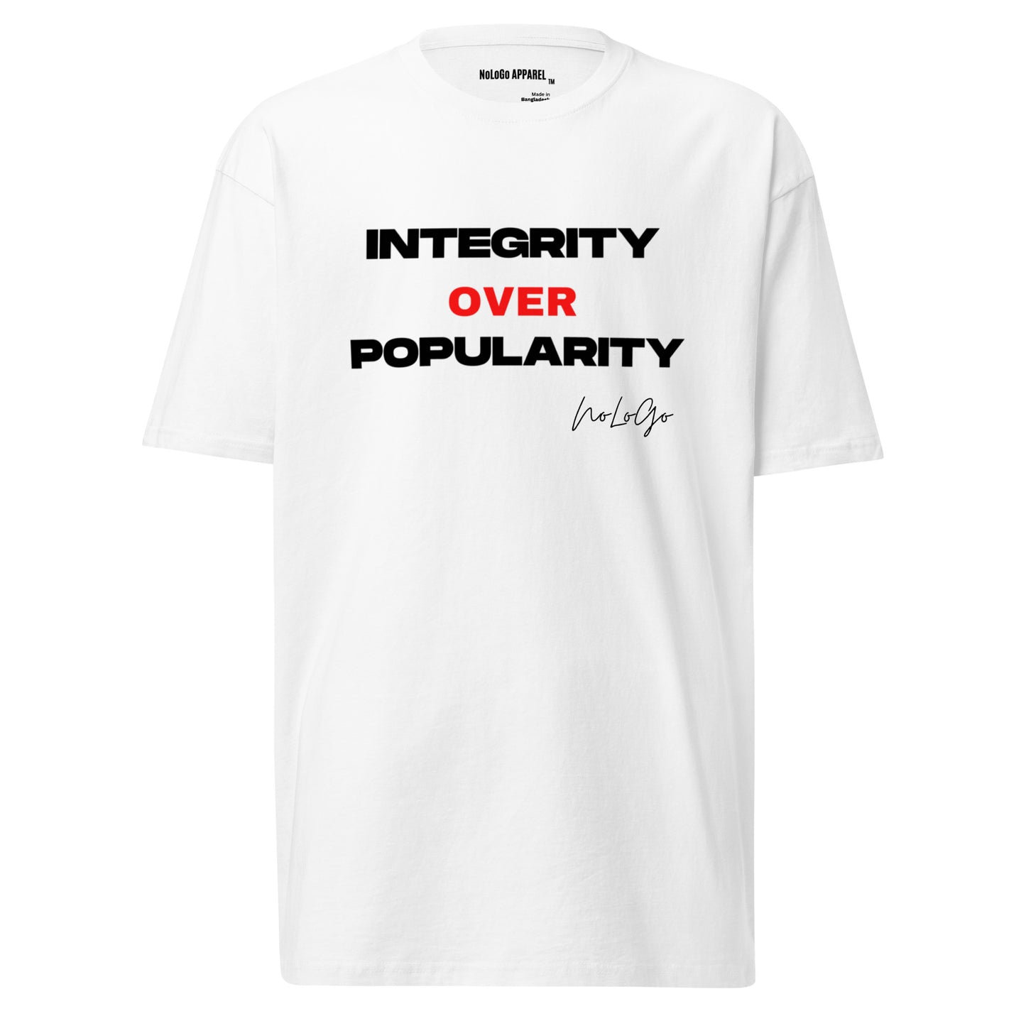 I.O.P men’s premium heavyweight tee