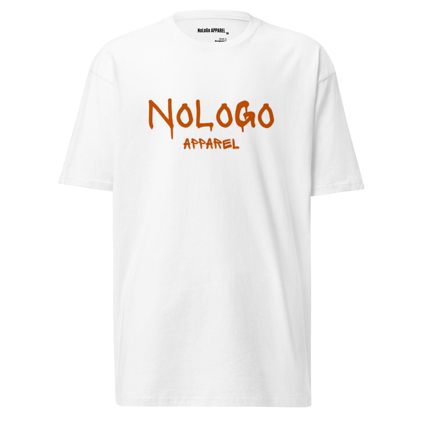 NoLoGo Graffiti print men’s premium heavyweight tee