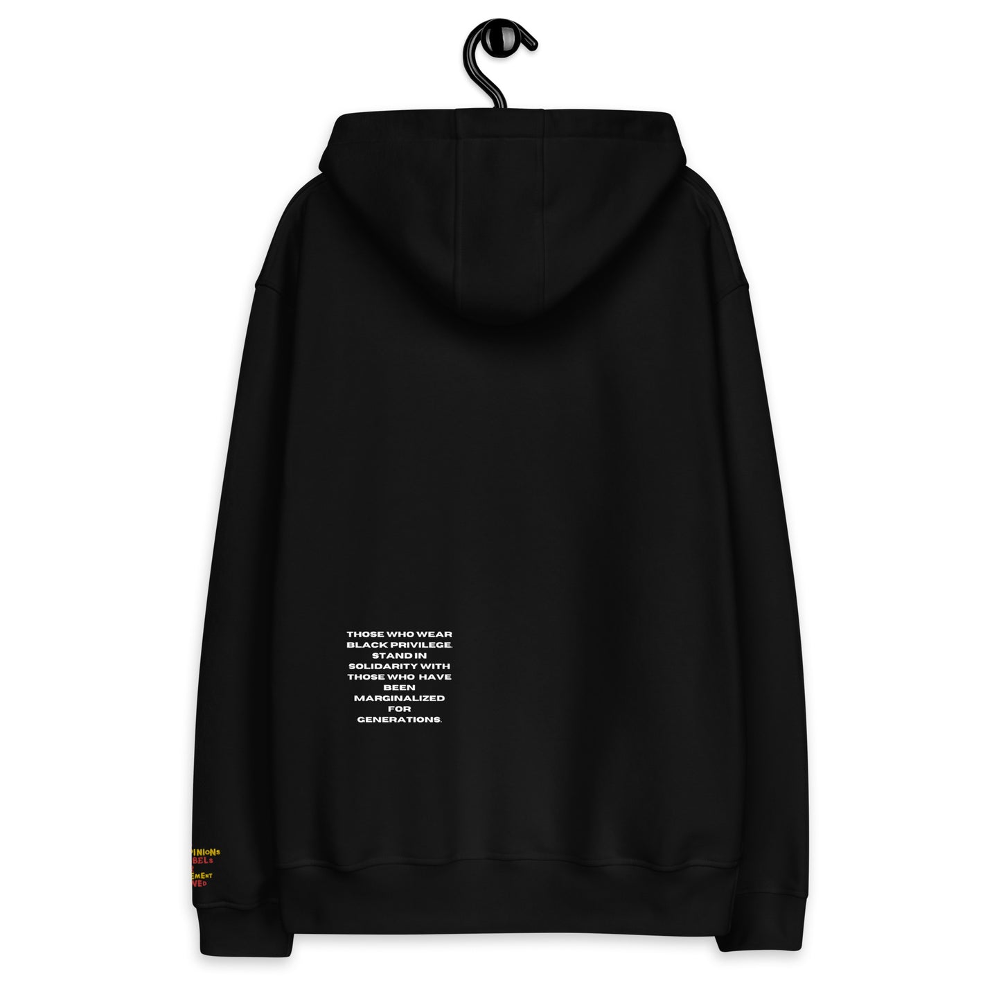 Black Privilege by NoLoGo Premium eco hoodie