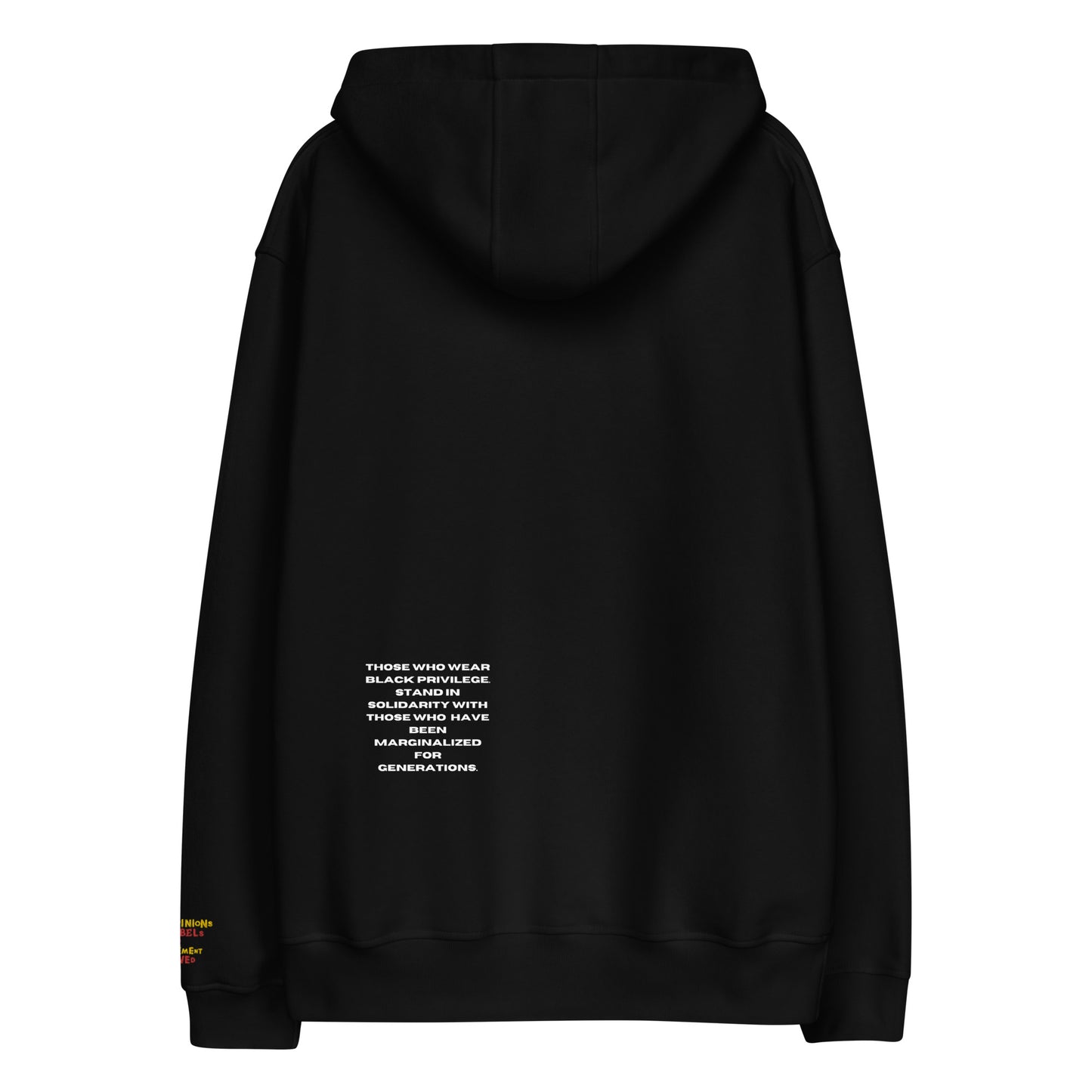 Black Privilege by NoLoGo Premium eco hoodie