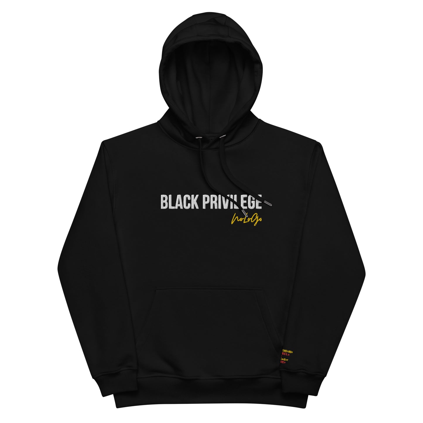 Black Privilege by NoLoGo Premium eco hoodie