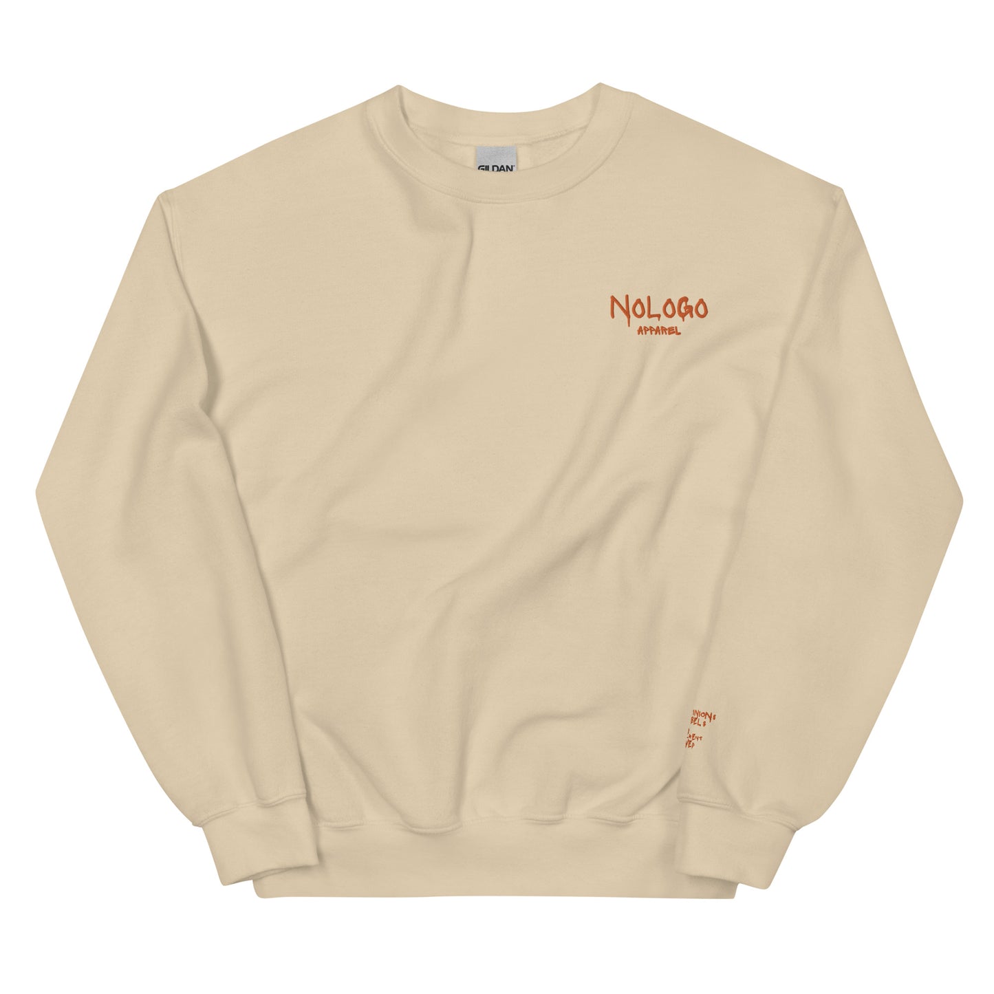 NoLoGo Graffiti inspired embroider unisex sweatshirt