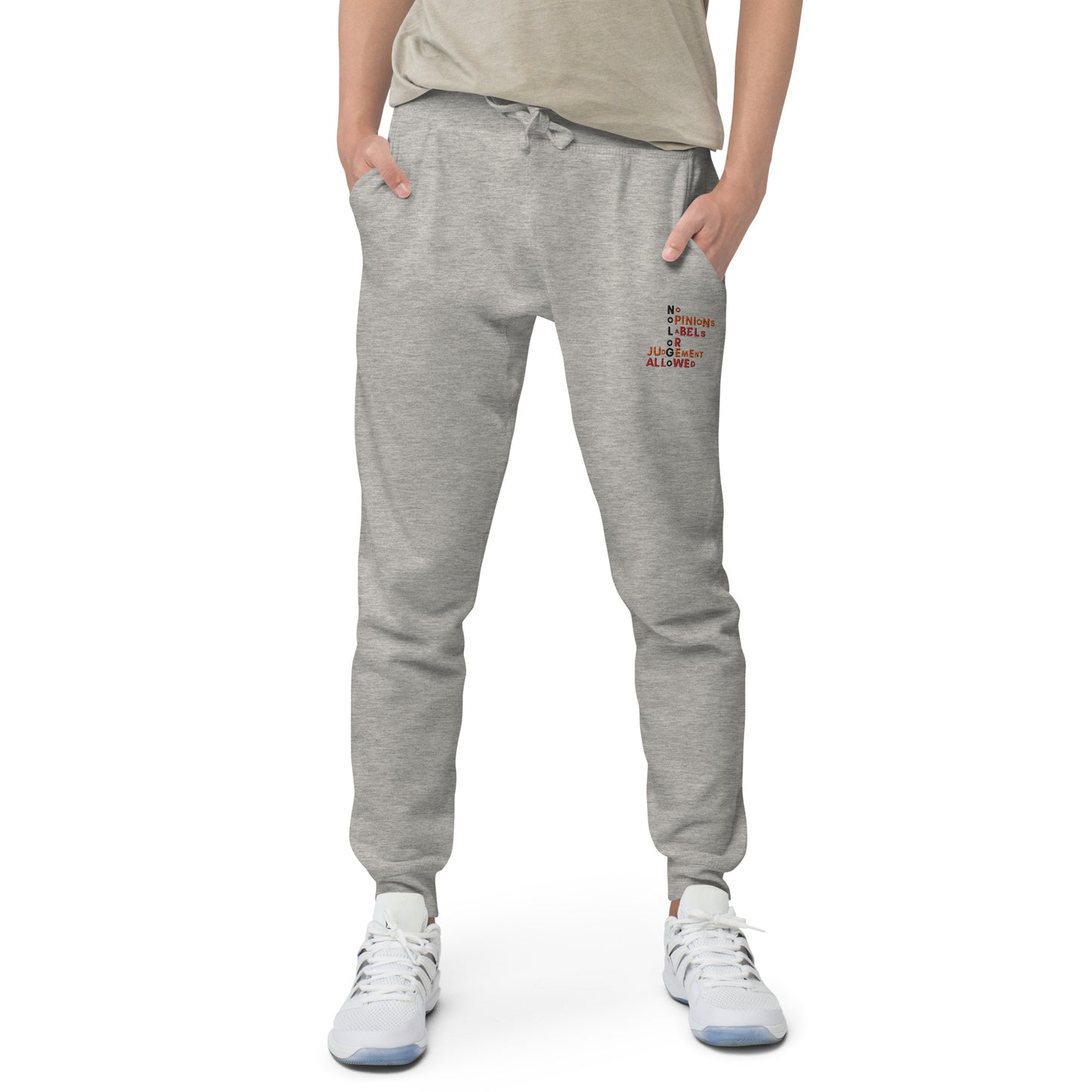 Mission Statement unisex fleece sweatpants