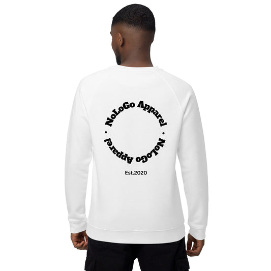 NoLoGo Apparel unisex organic raglan sweatshirt