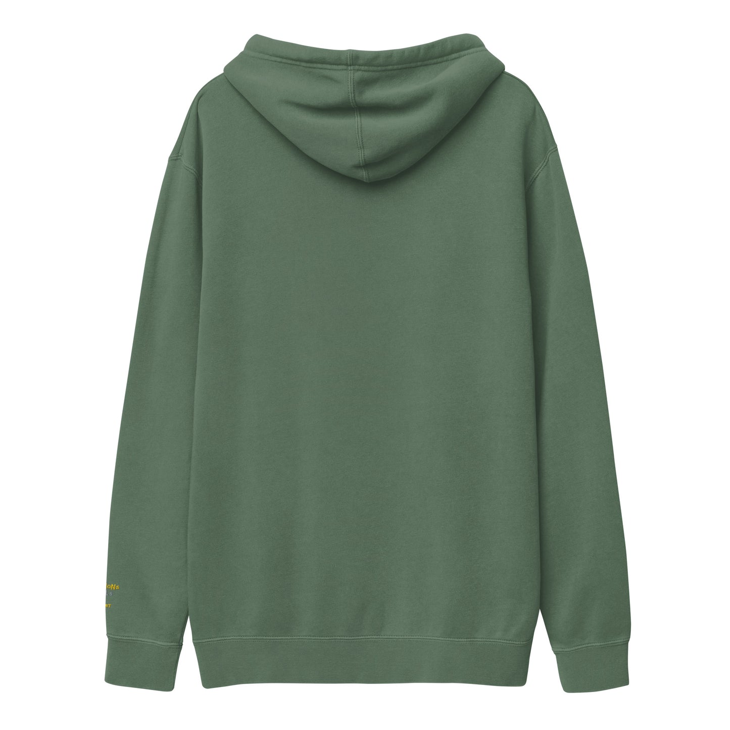 NLG Alpine green Unisex pigment-dyed hoodie