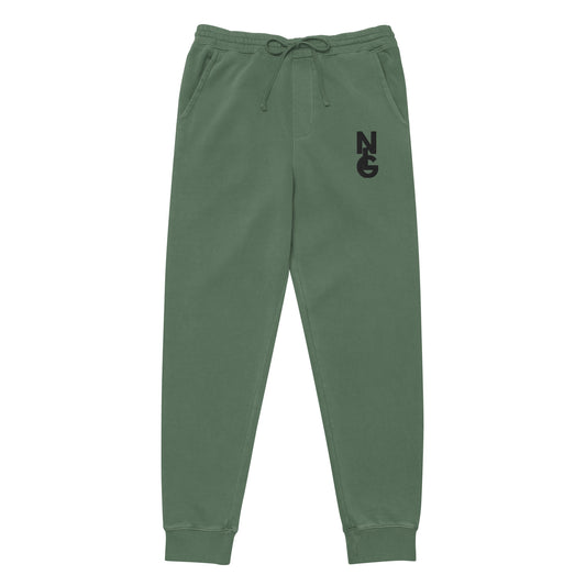 NLG Alpine green Unisex pigment-dyed sweatpants