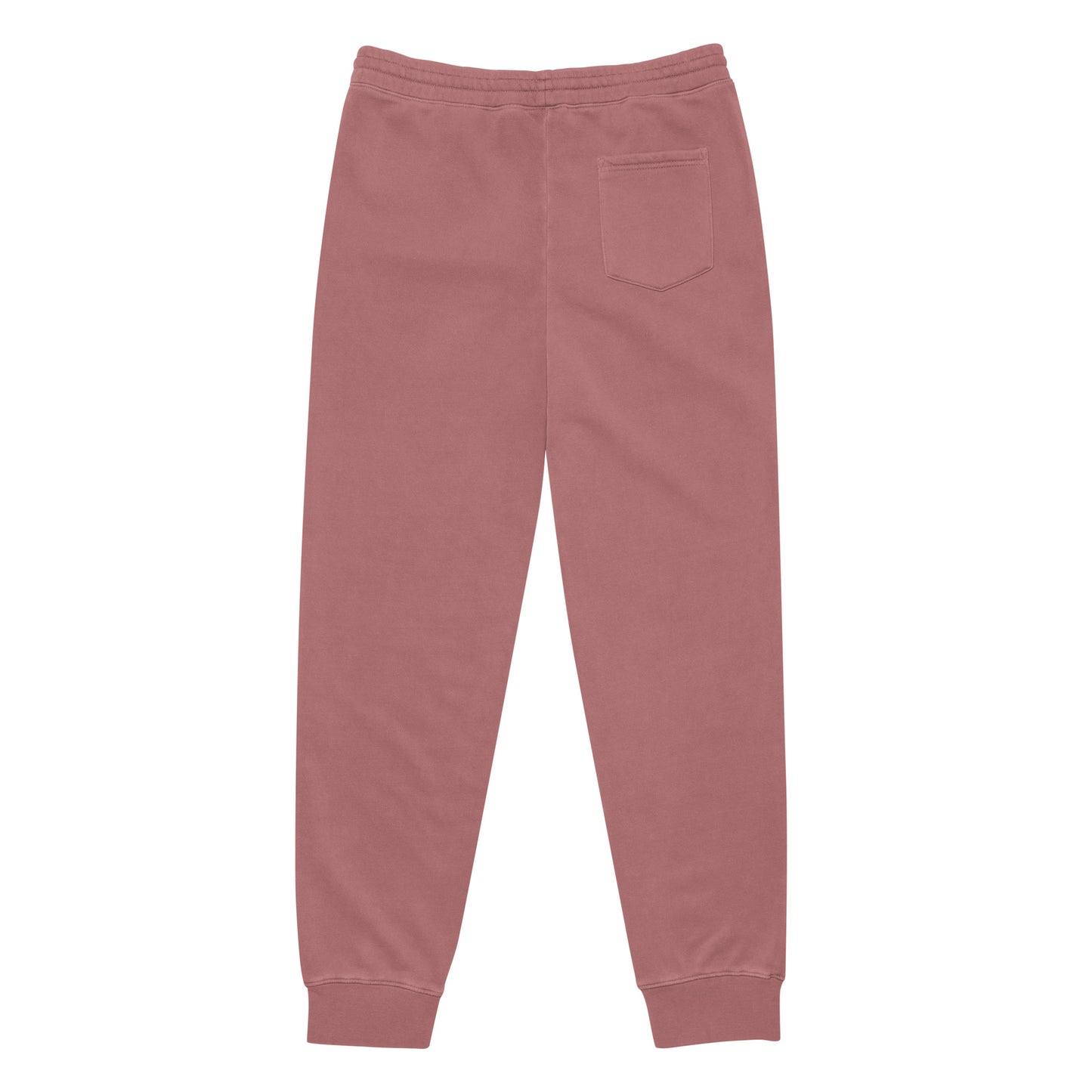 NoLoGo Signature unisex pigment maroon-dyed sweatpants