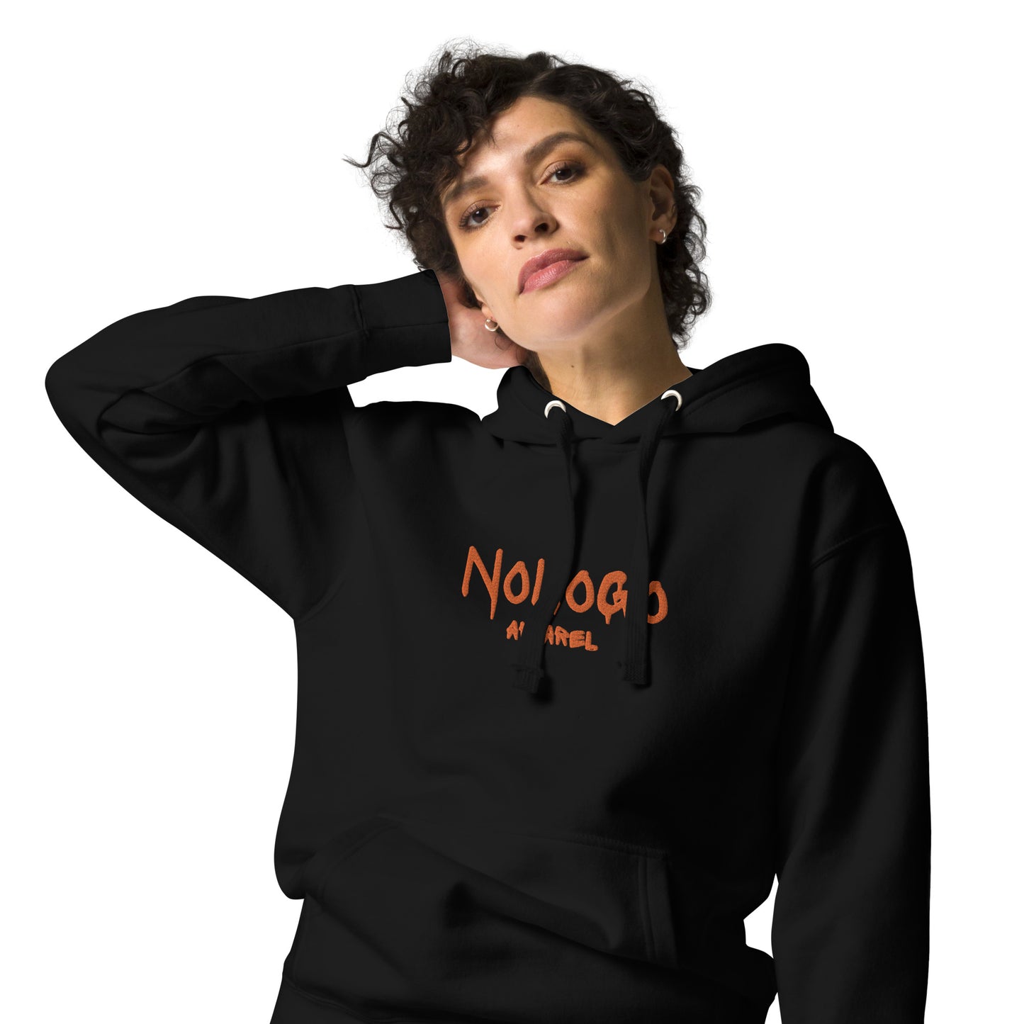 NoLoGo Graffiti inspired unisex hoodie