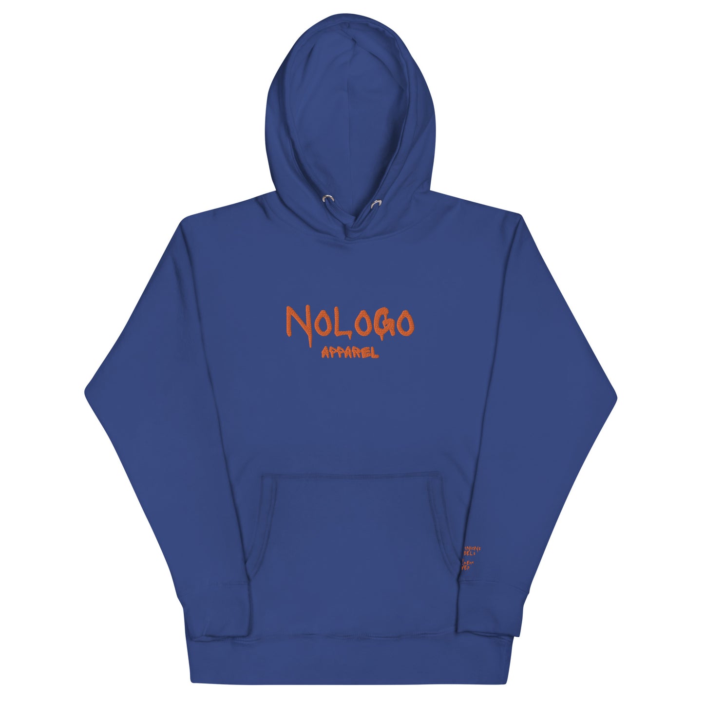 NoLoGo Graffiti inspired unisex hoodie