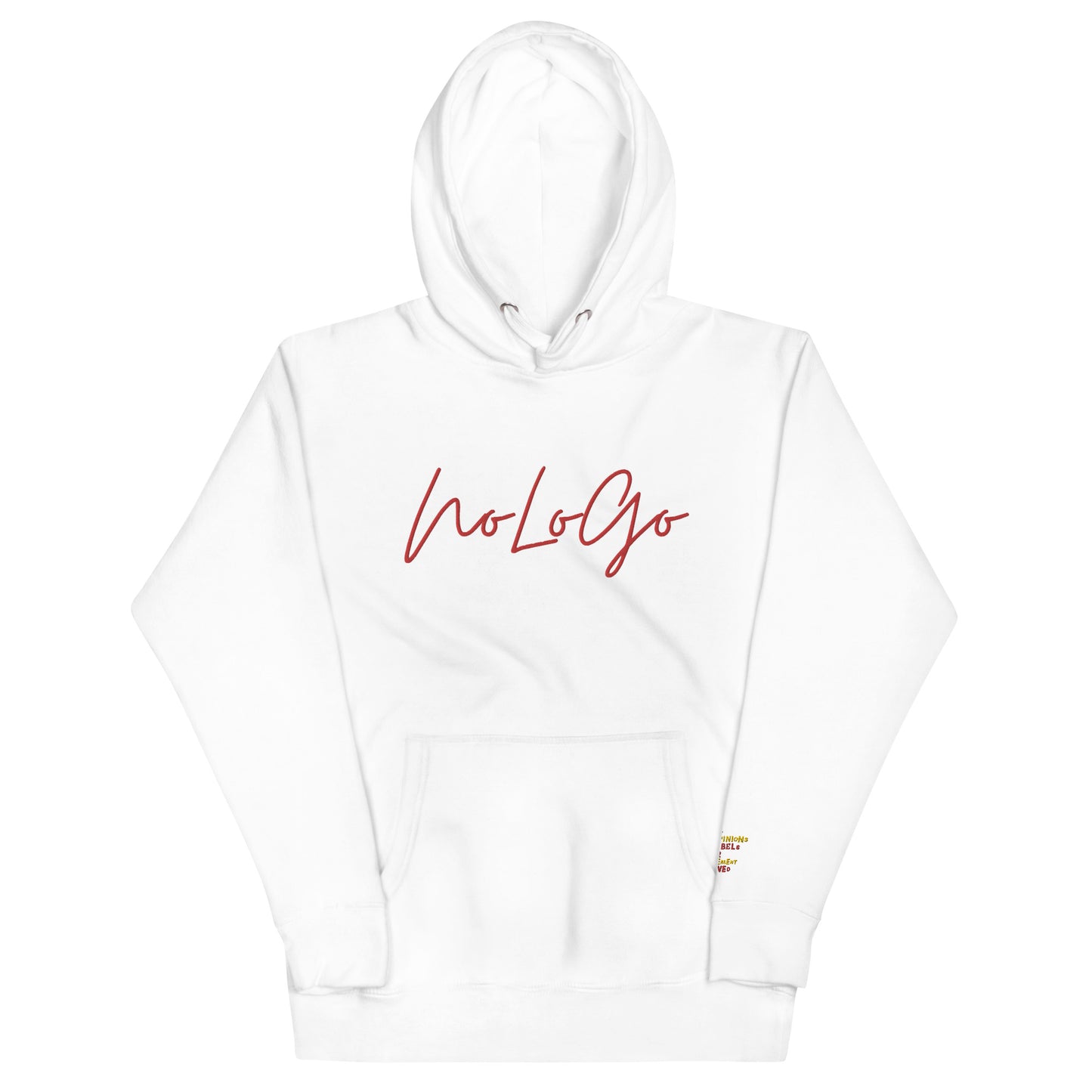 NoLoGo signature unisex hoodie