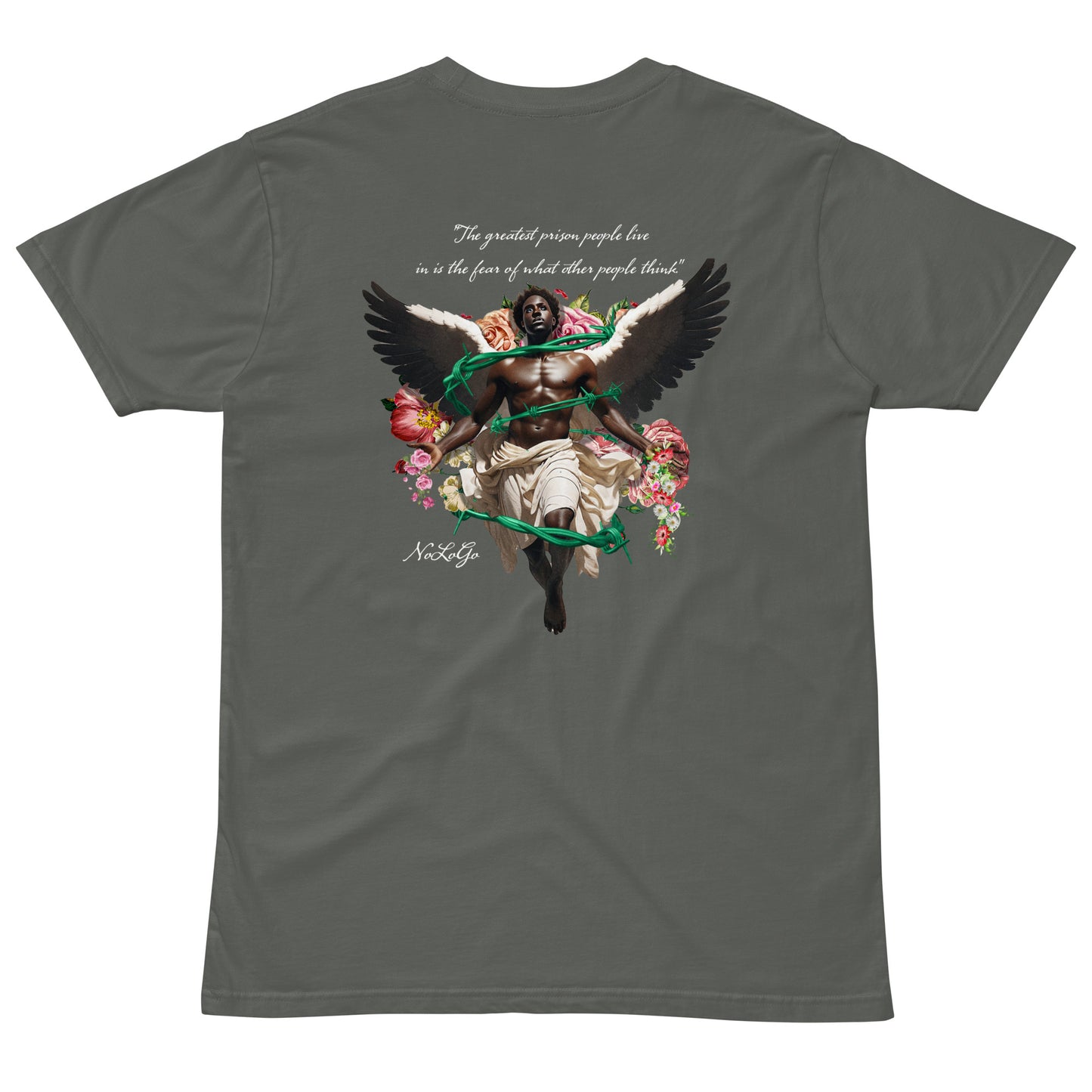 NoLoGo F.Y.O Angel premium t-shirt