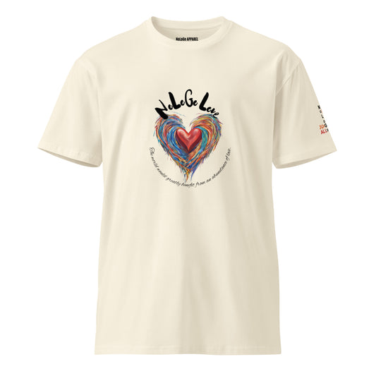 NoLoGo Love unisex premium t-shirt