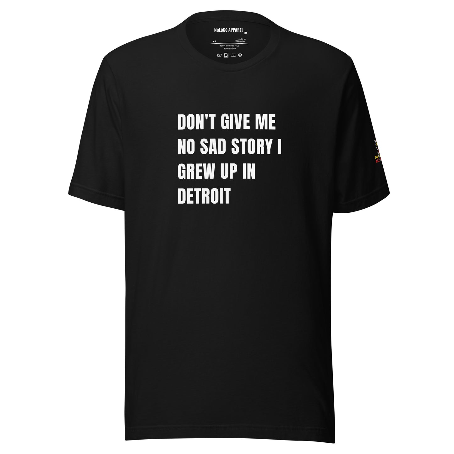 No sad stories Detroit unisex t-shirt