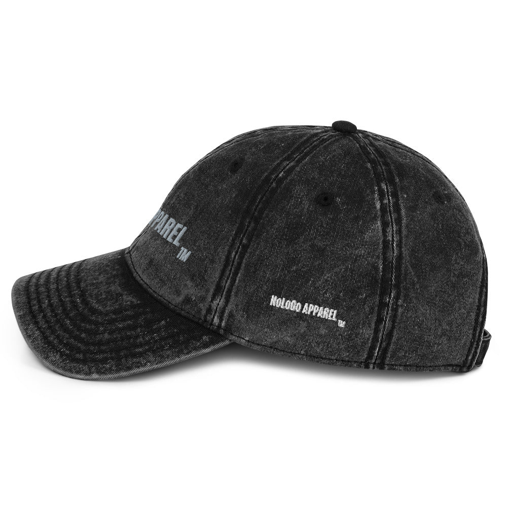 NoLoGo Apparel embroidered vintage cap