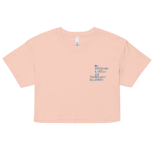 NoLoGo women’s crop top