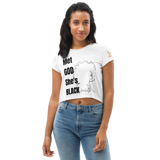 IMGSB All-Over Print Crop Tee