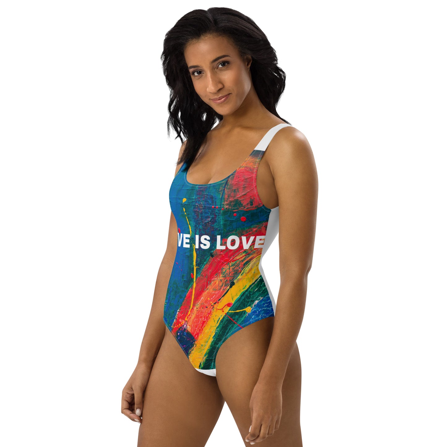 Love is Love One-Piece Swimsuit