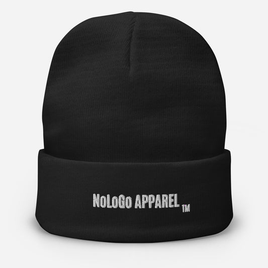 NoLoGo Apparel TM embroidered beanie