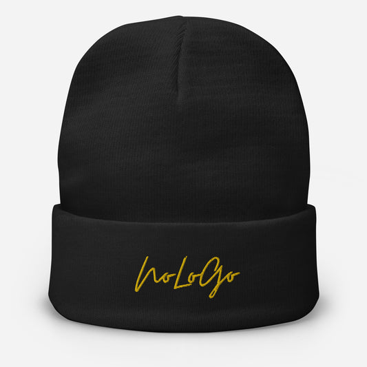 NoLoGo signature embroidered beanie