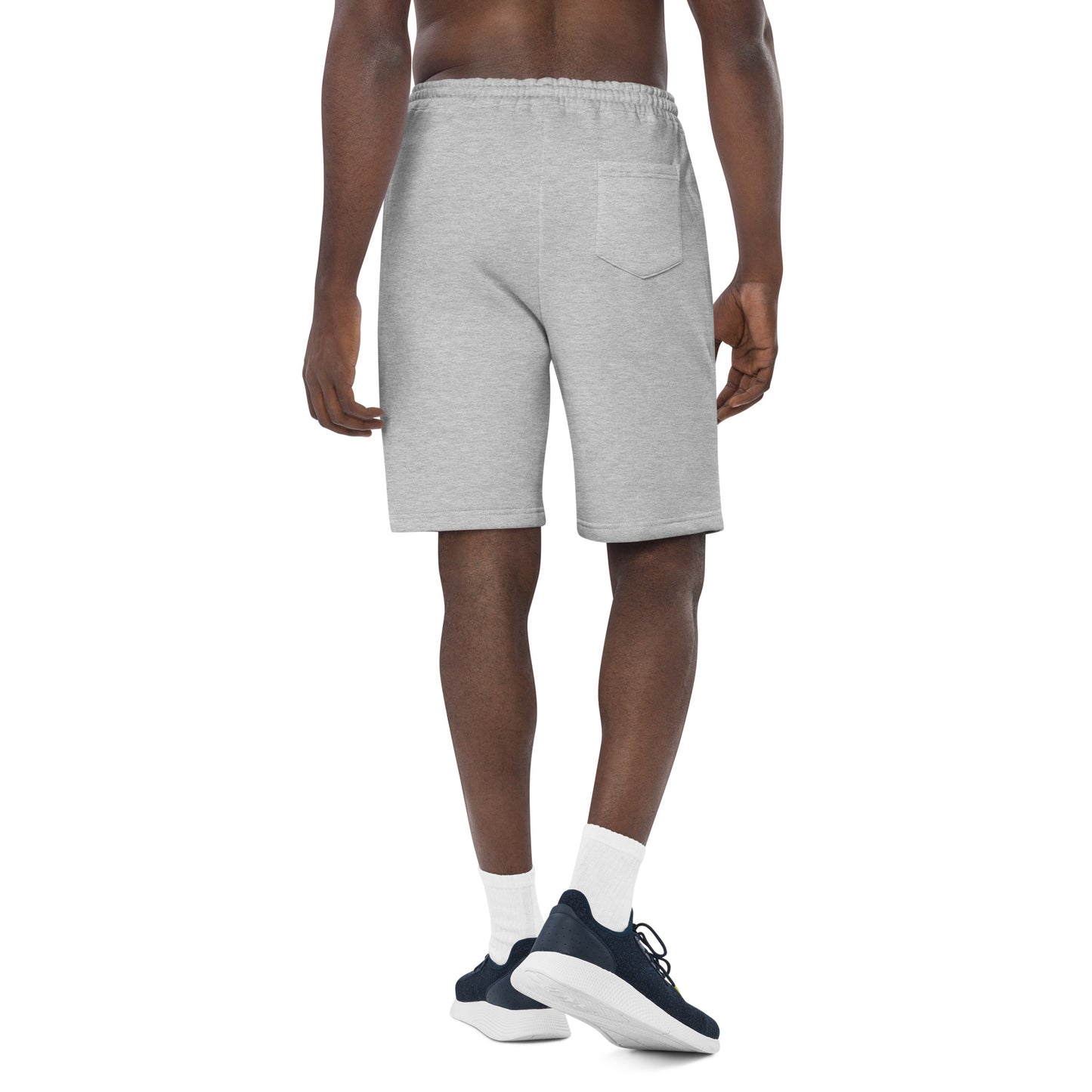 Black Privilege men's fleece shorts