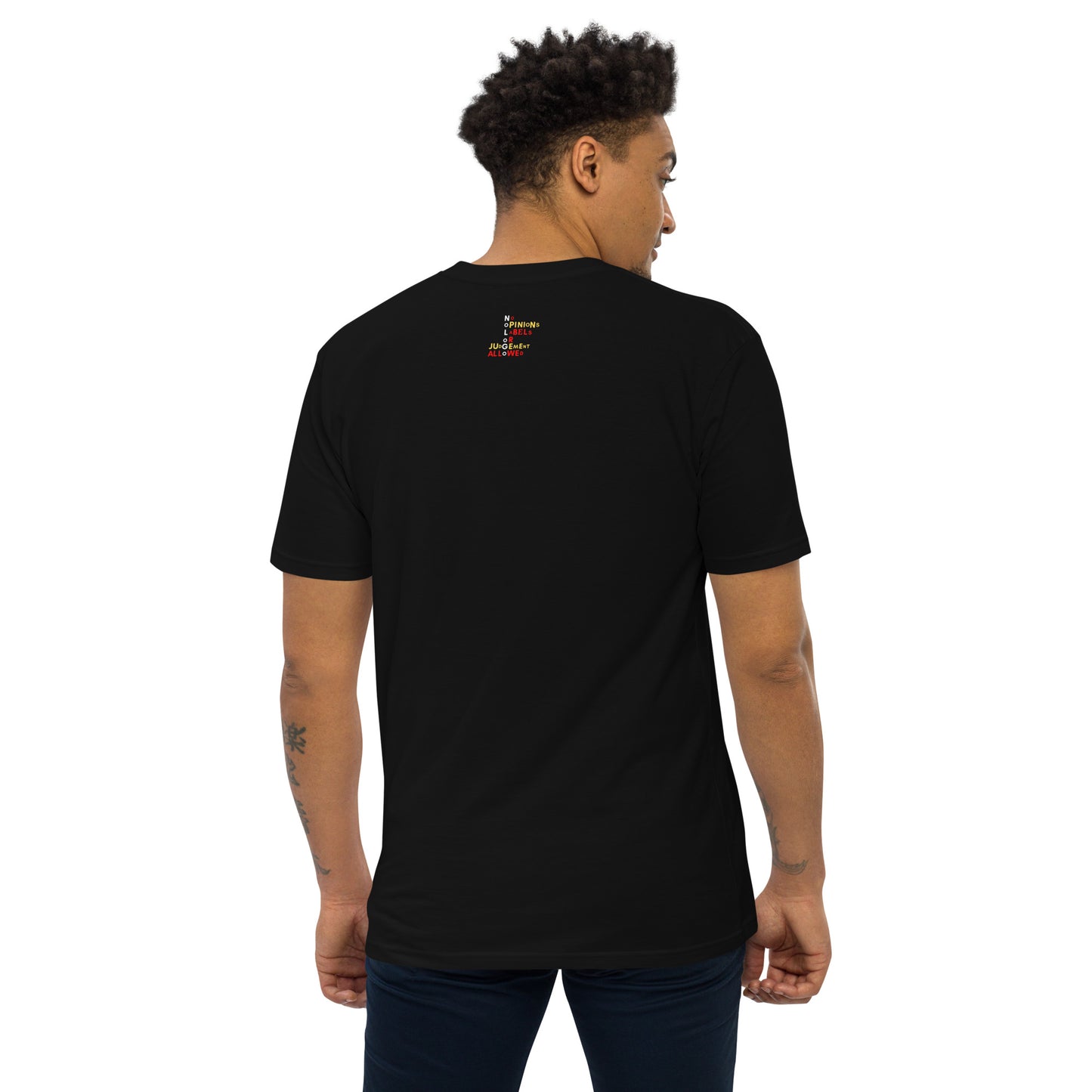 Black Privilege DGT men’s premium heavyweight tee