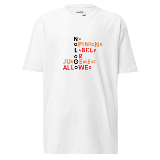 "Mission Statement" Men’s premium heavyweight tee