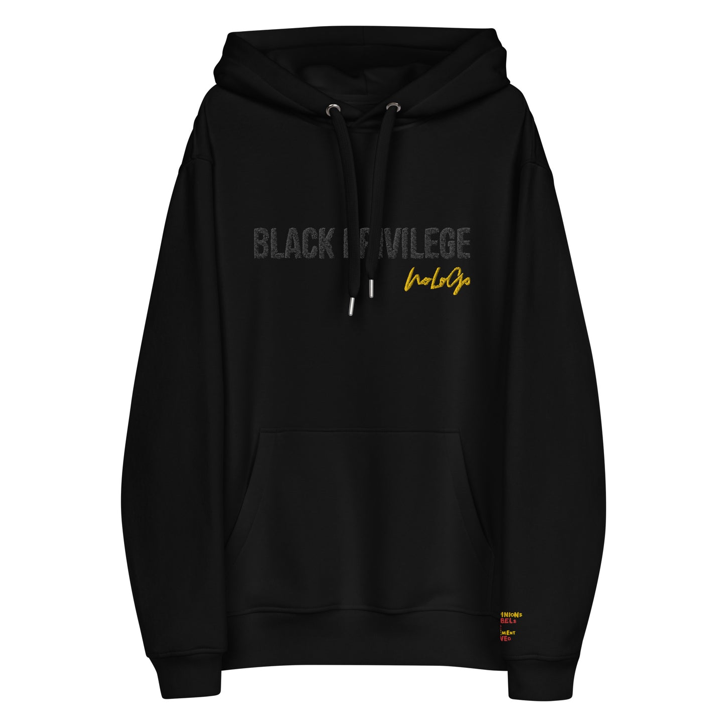 Black Privilege by NoLoGo Premium eco hoodie